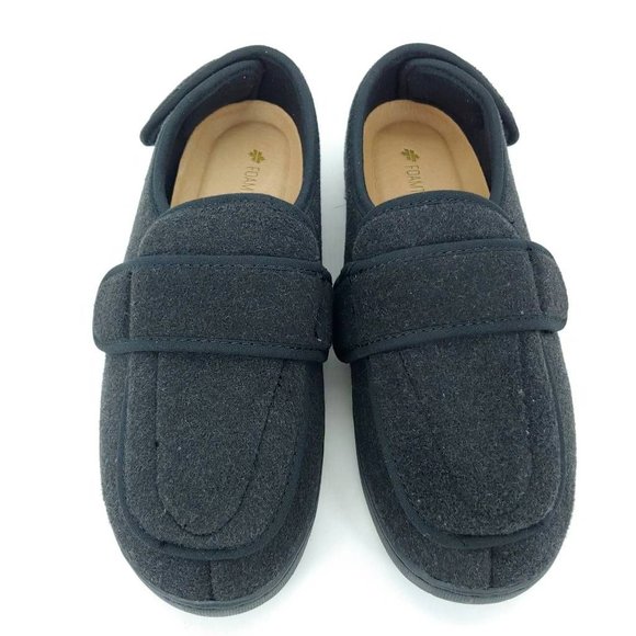 Foamthreads Mens Physican‎ M2 Slippers Black 7.5M - Picture 4 of 10